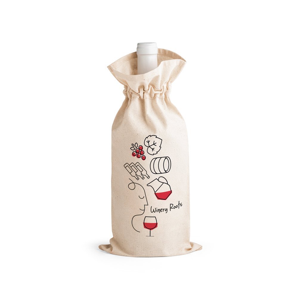 Cotton bag for bottle-92883 - Image 3