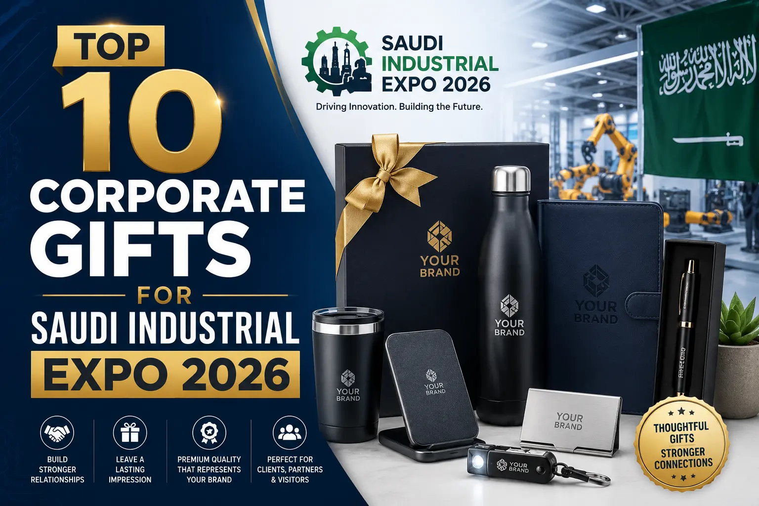 Top 10 Corporate Gifts for Saudi Industrial Expo 2026